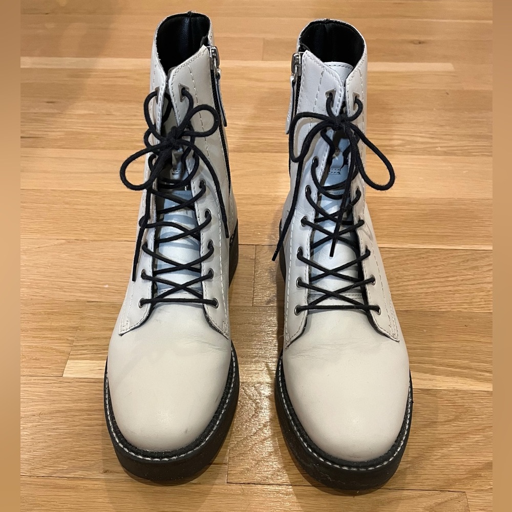 SCHUTZ MCKENZIE LACE UP BOOT